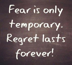 fear regret