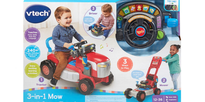 3 in 1 Mow and Grow Tractor