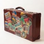 8244 Vintage Suitcase