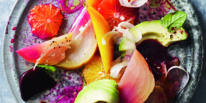 Blood Orange Salad with Beetroot and Avocado