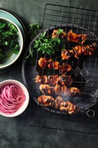 Bourbon BBQ Skewers