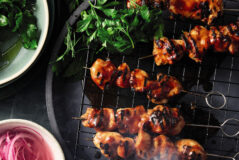 Bourbon BBQ Skewers