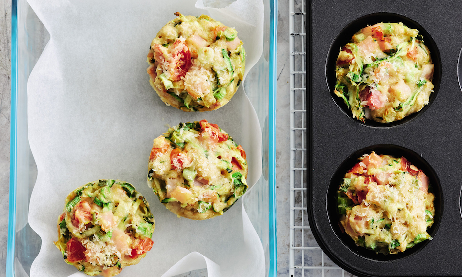 Cheese & bacon breakfast muffins