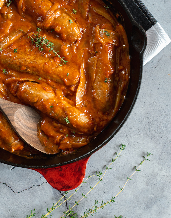 Devilled Sausages GrownUps New Zealand