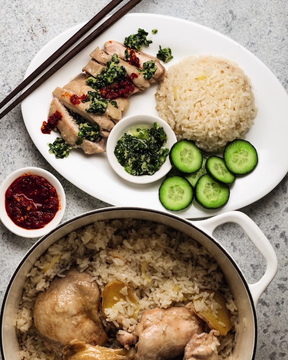 OnePot Hainanese Chicken & Rice GrownUps New Zealand