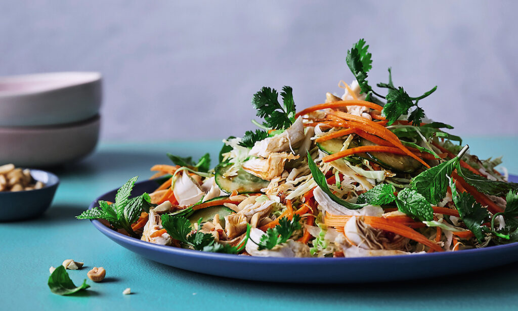 Herby Vietnamese chicken salad