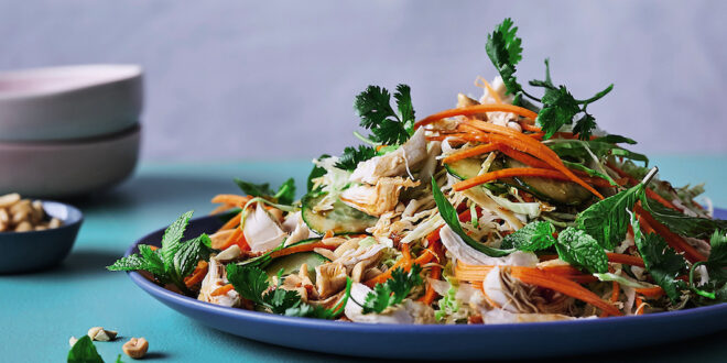 Herby Vietnamese chicken salad