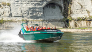 Jetboating in the Whanganui National Park