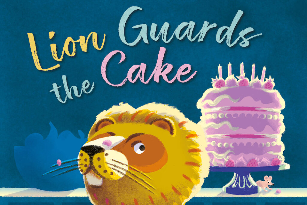 Lion Guards the Cake