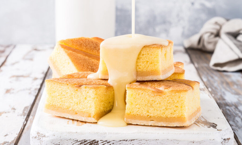 Magic custard cake