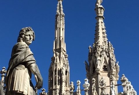 Milan Cathedral rooftop