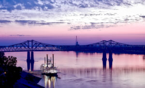 Mississippi river Natchez