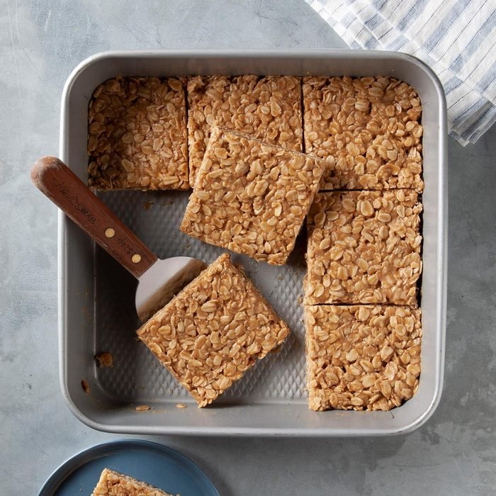NoBake Peanut ButterOat Slice GrownUps New Zealand