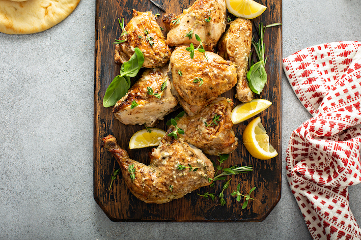 One Pot Lemon Rosemary Chicken