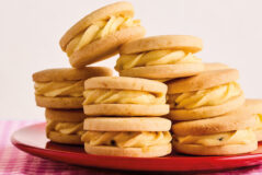 Orange Passionfruit Sandwich Cookies