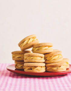 Orange Passionfruit Sandwich Cookies