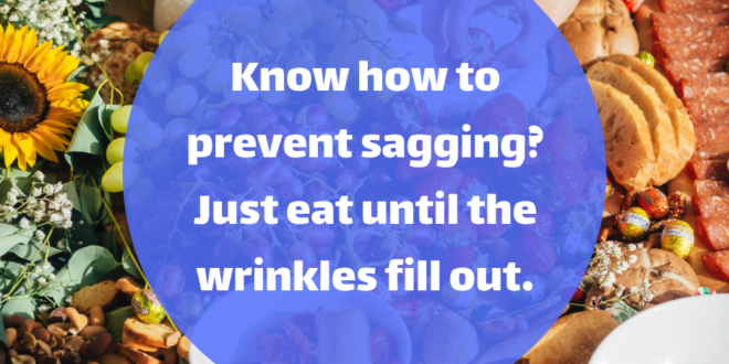 Prevent wrinkles