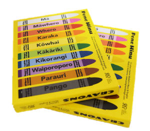 Reo Pēpi Te Reo Crayons