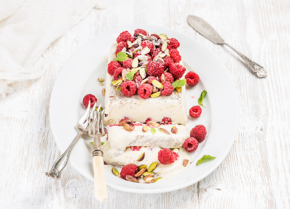 Summer semifreddo