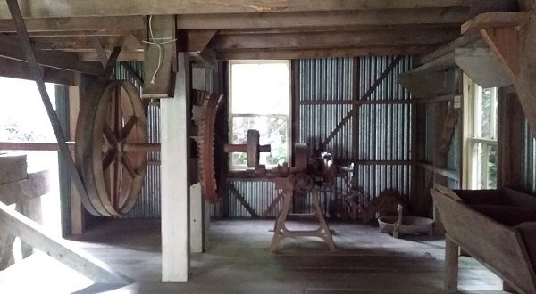 The upper story of the restored Kawana Flour Mill