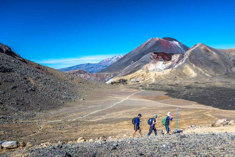 Tongariro Alpine Crossing summer