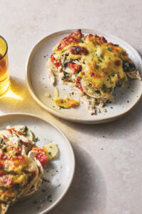 Tuscan Chicken Potato Bake