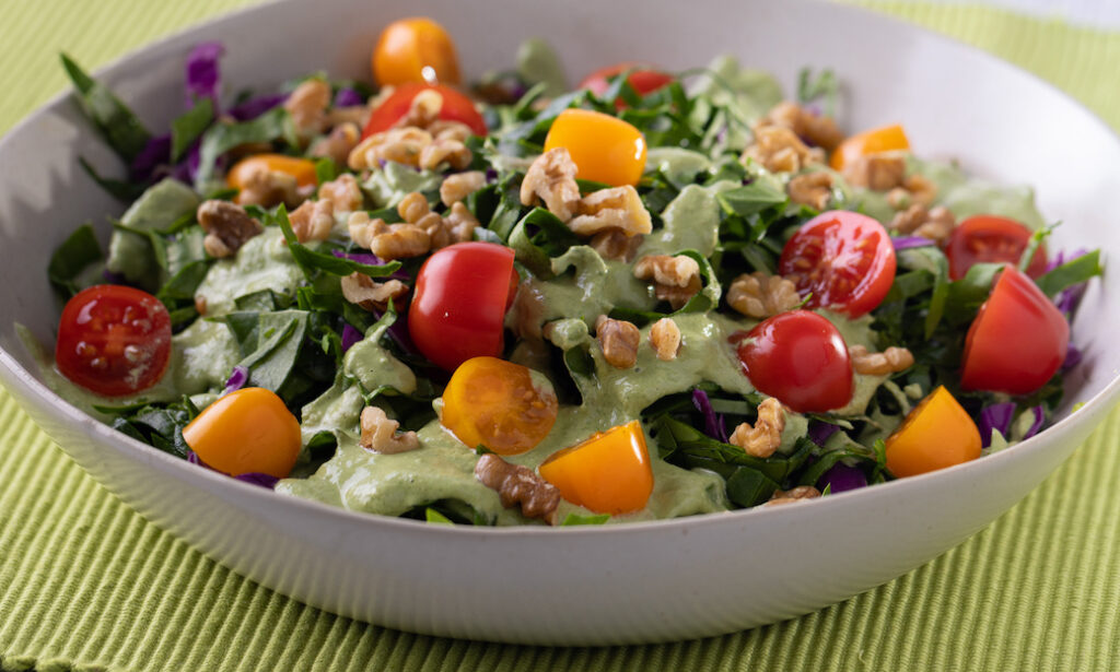 Walnut & Spinach Brain Boosting Salad