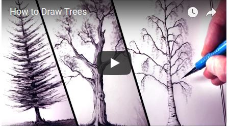 YouTube How to draw trees