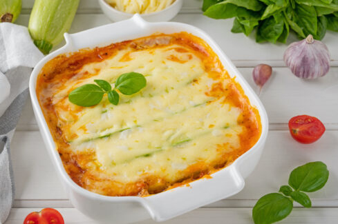 Zucchini lasagna