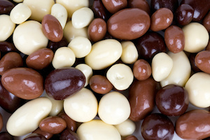 chocolate peanuts