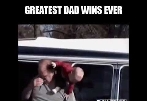 dad wins