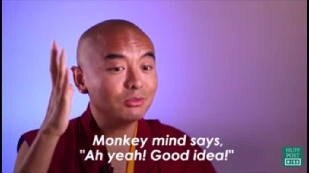 video buddhist monk shares his s