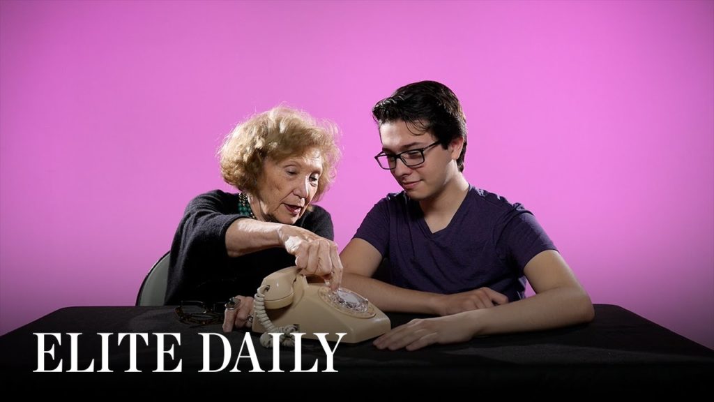 video grandparents teach their g