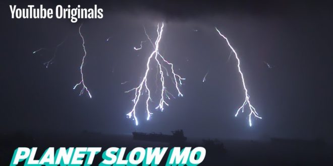 video lightning in slow motion